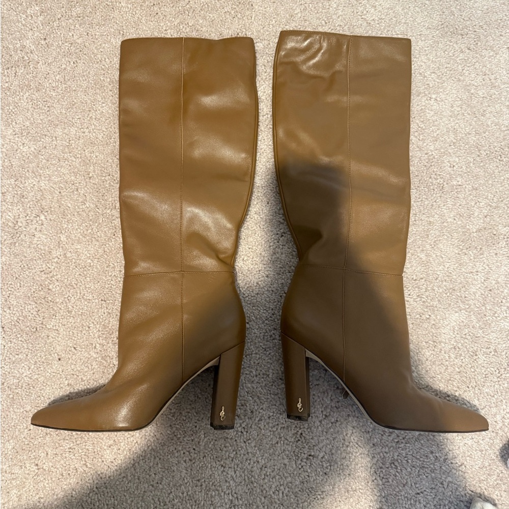 Sam Edelman brown Leather Knee-High Boots